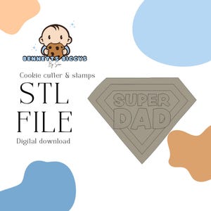 SUPER DAD STL