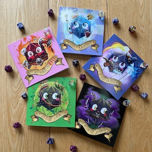 Leuke DND wenskaart | Gaming-cadeaus voor op tafel