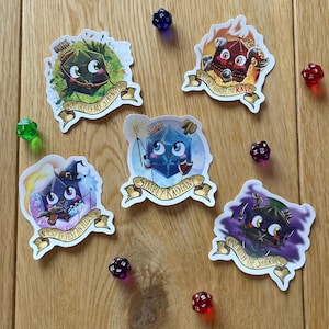 Niedliche DND Aufkleber | Tabletop Gaming Geschenke