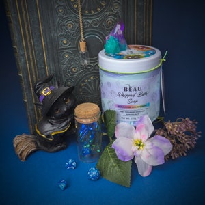 Whipped soap with surprise dice - Arcane (Wizard/Mage) | DnD | Dungeons & Dragons - Tabletop Gaming | Vegan friendly, Handmade, Cruelty Free