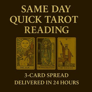 Dezelfde dag tarotlezen met 3 kaarten: snel en nauwkeurig inzicht in liefde, carrière of leven | Snelle paranormale begeleiding binnen 24 uur