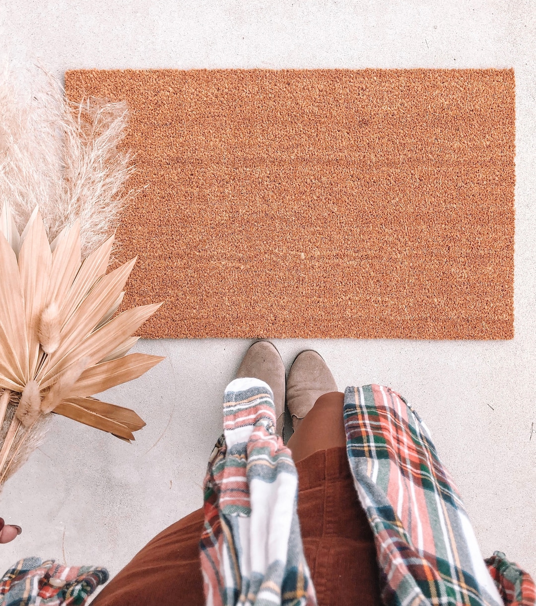 10pack, Blank 18x30 DIY Coir Doormats Mat Outdoor Rug DIY