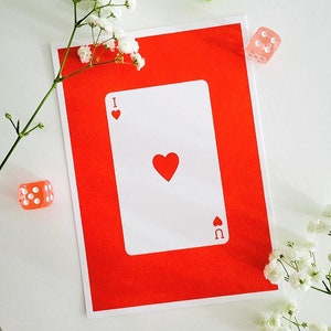 Giocare con i sentimenti - Cartolina Risoprint A6