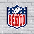 Team Benito Football Logo SVG PNG DXF - Instant Download