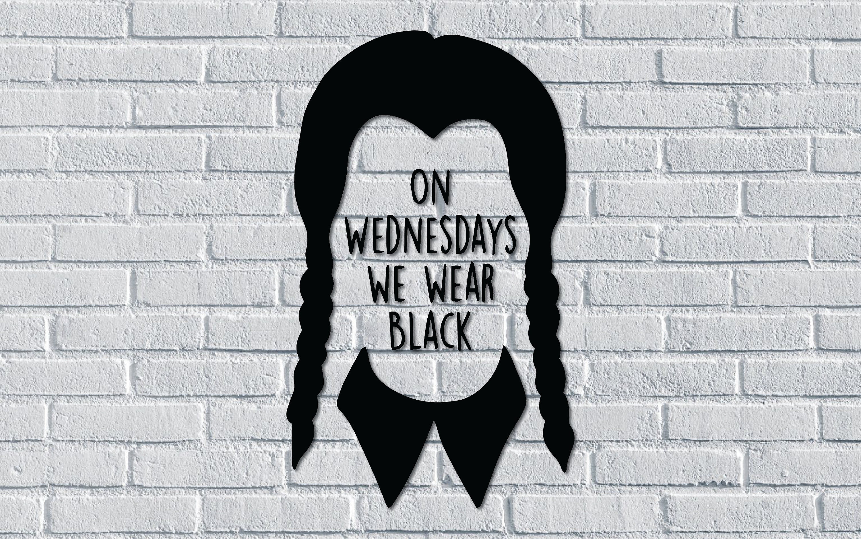 Wednesday Wear Black 