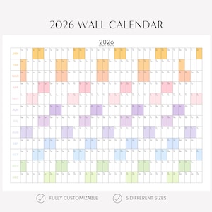2026 Giant Wall Calendar