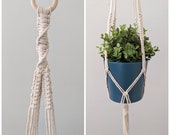 Macrame Plant Hanger Indoor Plant Holder Macrame Plant Holders Boho Home Decor Macrame Home Decor DICKENS Plant Hanger