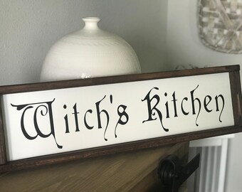 Kitchen Witch Decor Etsy
