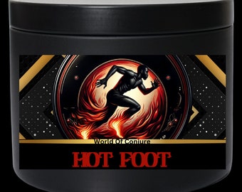 Hot Foot Fixed Spell  Candle