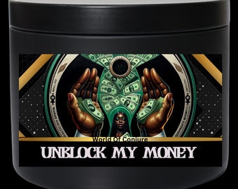 Unblock My Money Fixed Ritual Candle