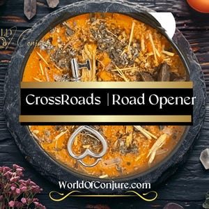 Crossroads | Road Opener | Open Paths | Break Through & Begin Again Fixed Spell Candle