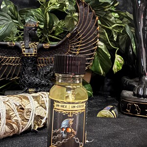 UnHex-UnCross Conjure Oil | Uncrossing, Jinx Removal & Hex Breaking Rituals | Condition Oil