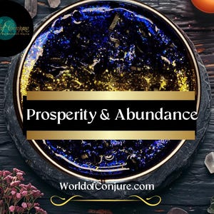 Prosperity & Abundance Candle | Attract Wealth, Growth and Financial Flow | Fixed Candle