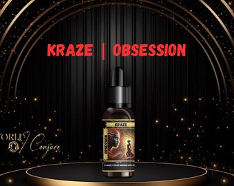 Kraze Obsession Oil | Love Fixation, Attraction, Obsession Work | Condition Oil