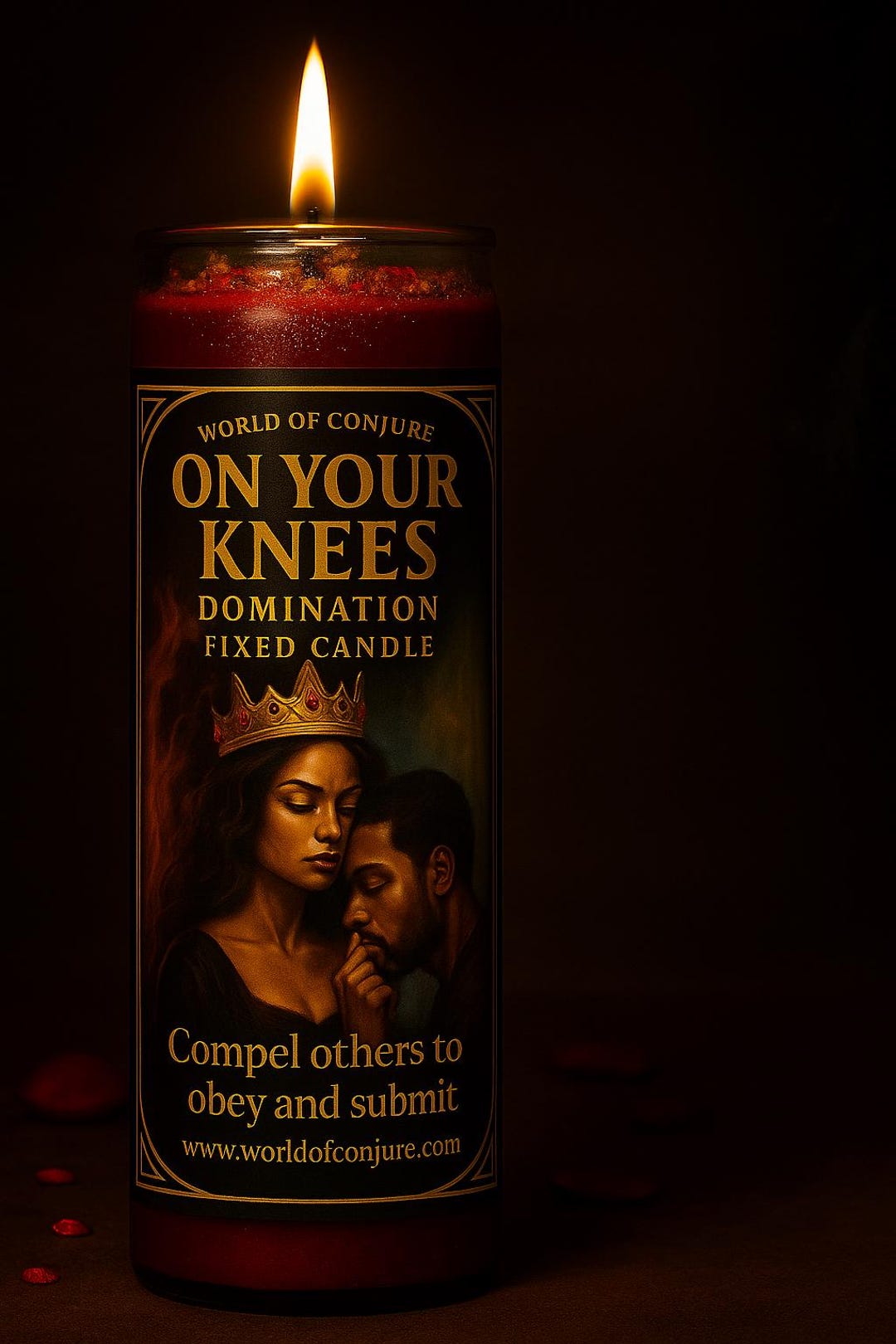 Command Candles ON YOUR KNEES | Command & Influence Candle | Power, Control, Respect ...