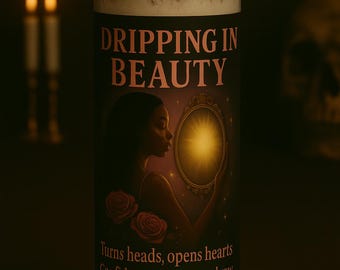 Dripping in Beauty | Attraction | Confidence | Turns Heads | Rootwork Conjure Candle