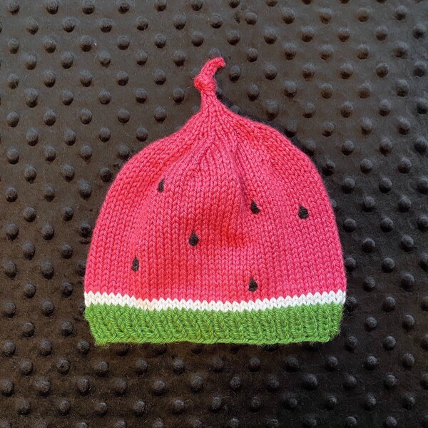 Watermelon Hat - Etsy