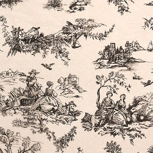 Toile Renaissance Themed Gift Tissue Paper - 20” x 30” Large Sheets