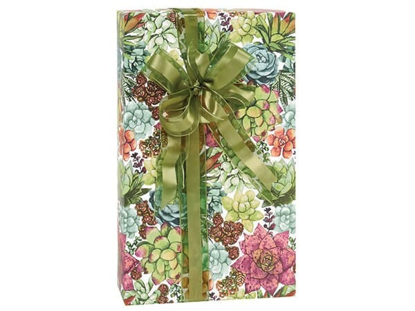 Greenery Display Shower Card Insert, No Wrapping Paper Insert