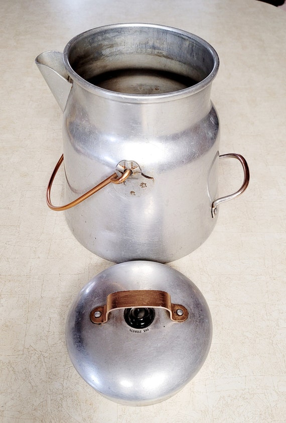 Vintage Wear-ever Aluminum Coffee Percolator Pot 3116