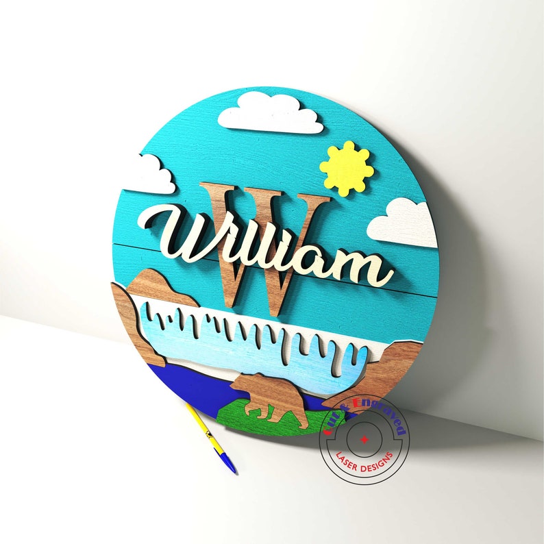 Free Free Layered Name Svg 175 SVG PNG EPS DXF File