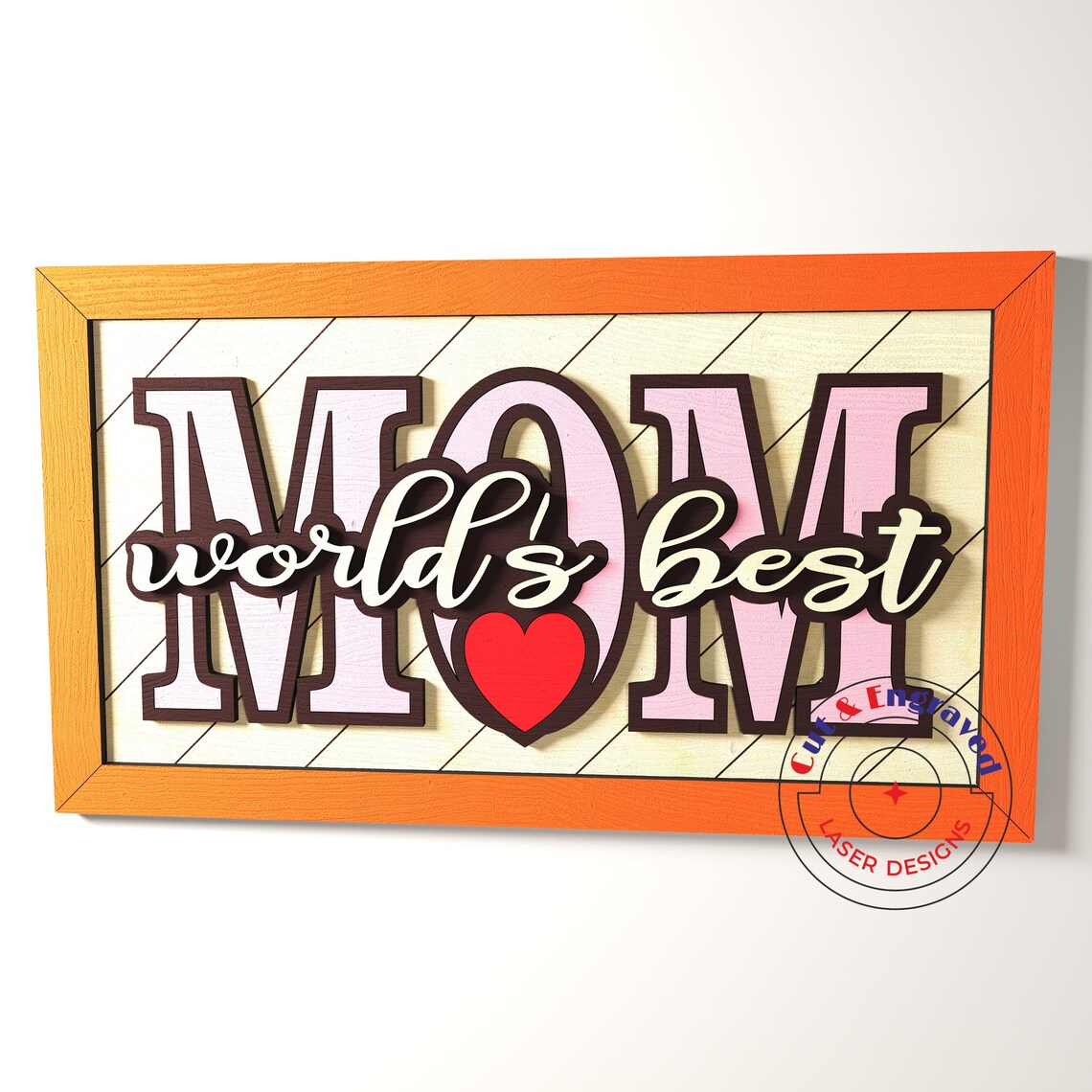 Mother's Day Sign File. Dxf Svg Vector Files for Glowforge | Etsy