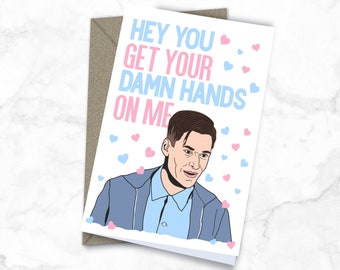 hey you get your damn hands off her meme hey you get your damn hands off her meme