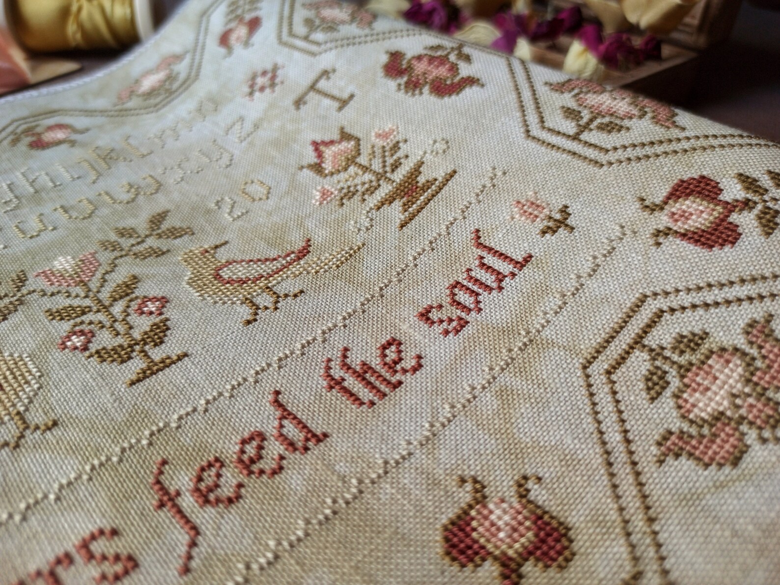 Feed your soul PDF DIGITAL/ Stitches through the years/cross Etsy