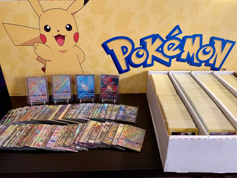 350 Pokemon Card Collection 4 Ultra Zeldzame Kaarten Etsy Nederland