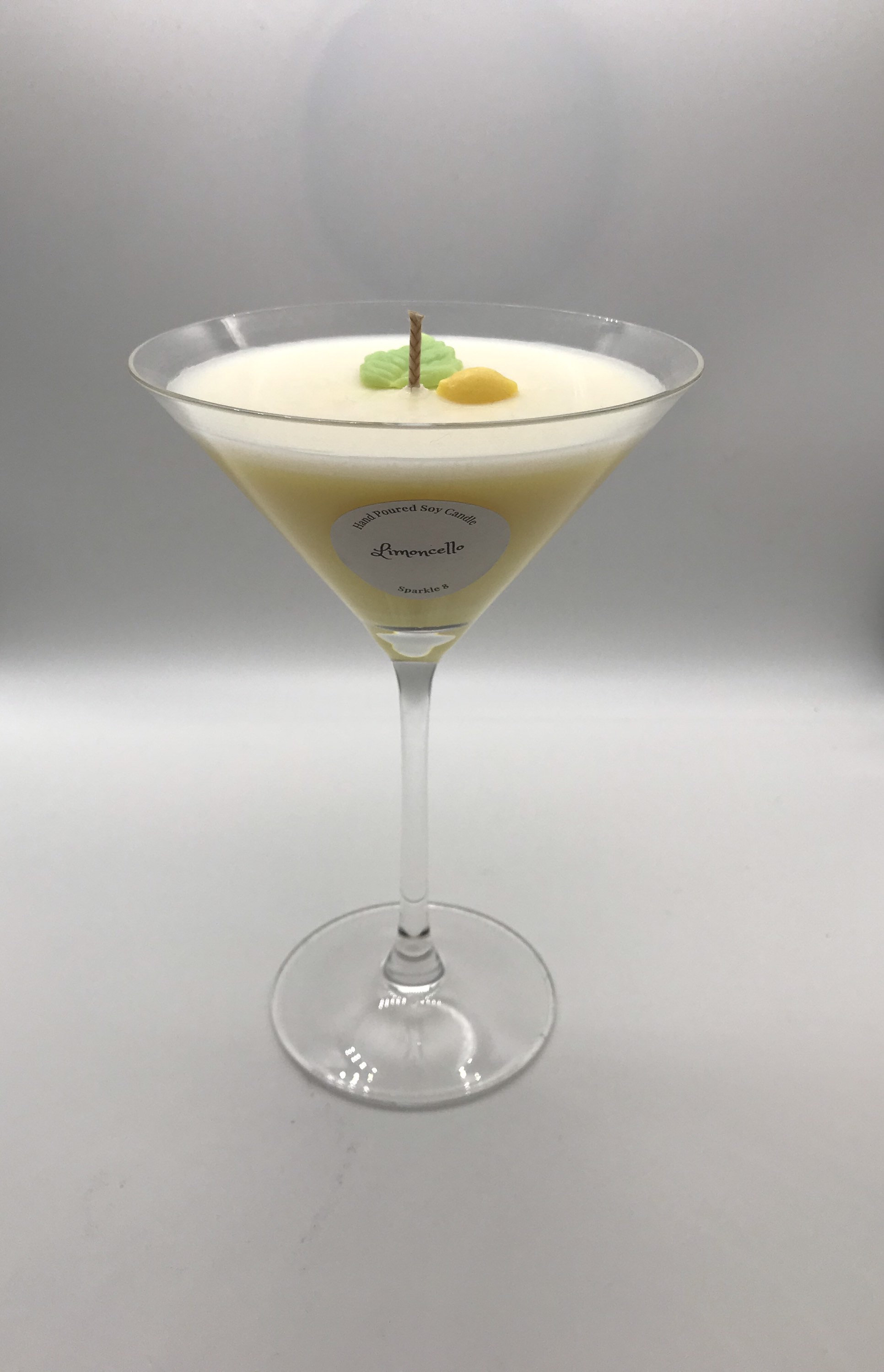 Cocktail Martini Candle Etsy