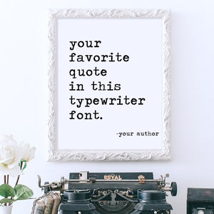 Custom Quote Print • Custom Wall Art • Custom Quote Poster • Custom Quote Design • Song Lyric Art • Printable Custom • Personalized Quote •