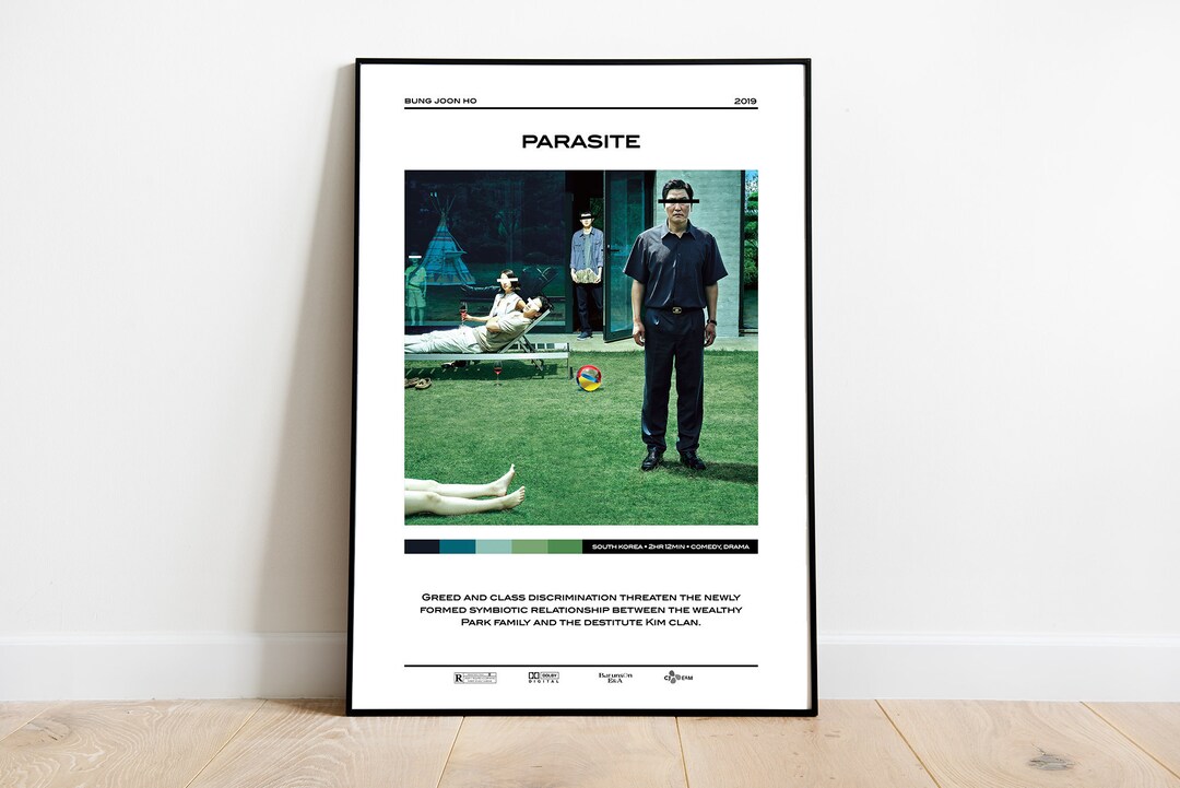 Parasite Movie Poster Print • Movie Gift for Movie Lovers • Gift for ...