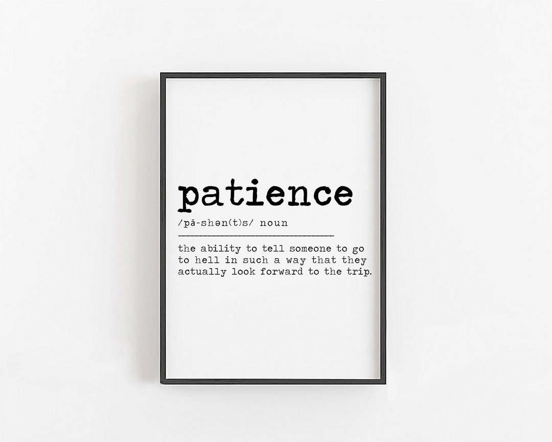 Patience 