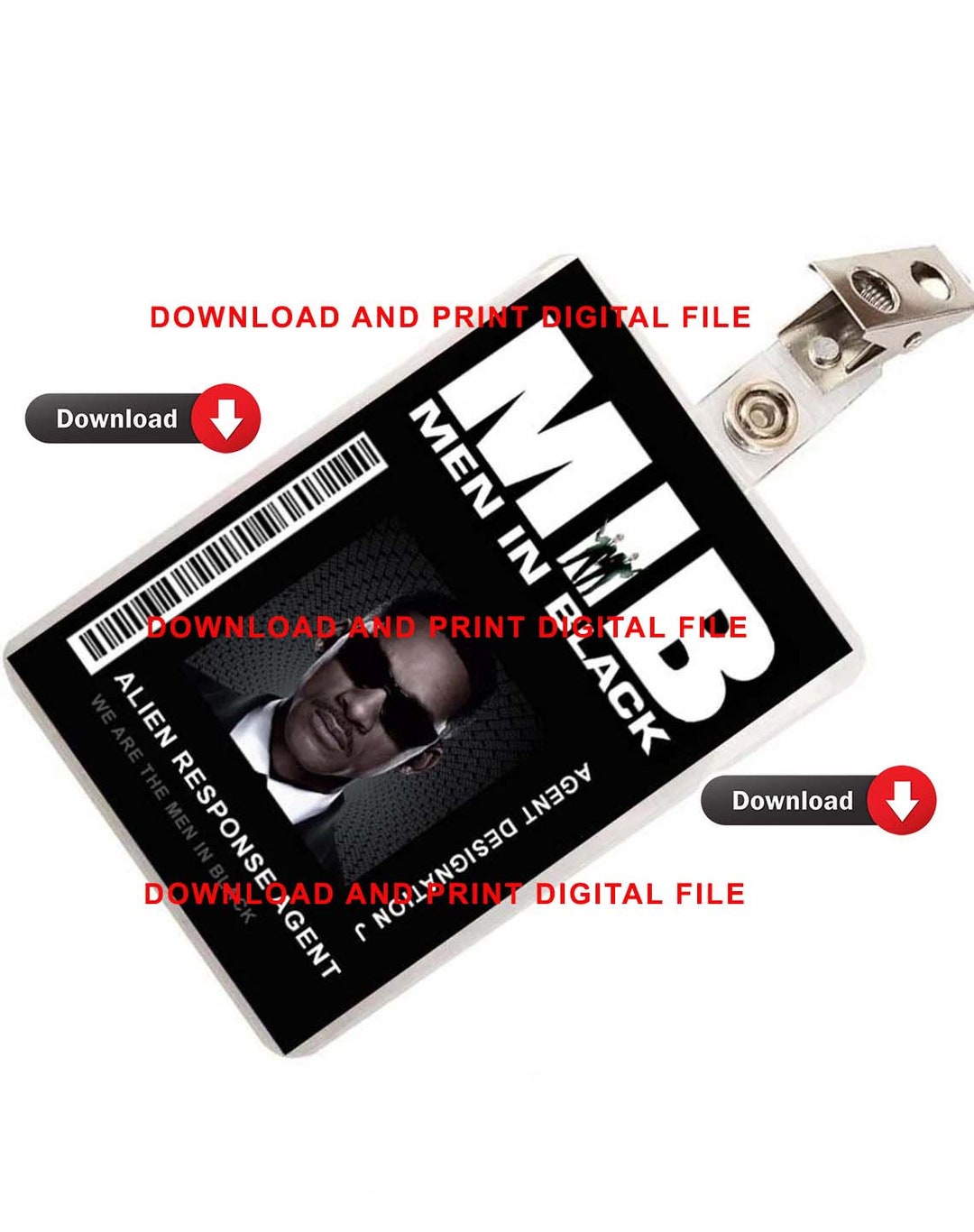 MIB Men In Black Agent J ID Badge Cosplay Costume Name Tag Etsy mib-men-in-black-agent-j-id-badge-cosplay-costume-name-tag-etsy