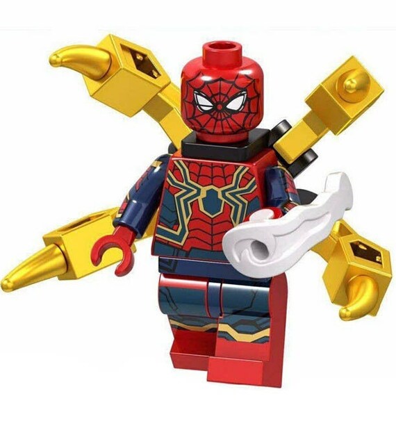 lego iron spider minifigure
