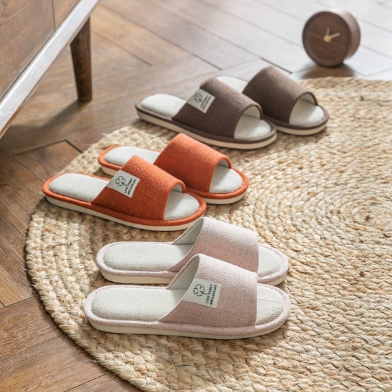 Summer?House?Slippers?for?Women Men?Breathable?Waffle?Indoor?Slippers ?Slip-on?Open?Toe?Home?Shoes | Fruugo BH