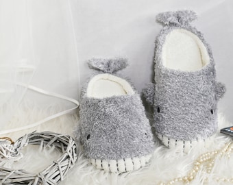 Cozy Slippers Women Guests House Slippers Lightweight Quiet slippers for her Birthday Gift Women  Cute Indoor Shoes Relaxation House Shoes