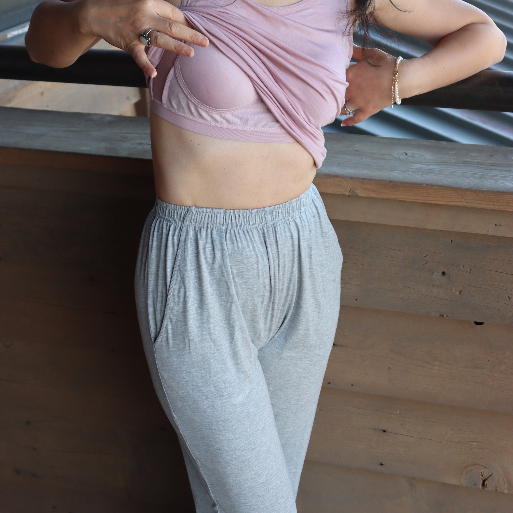 Modal Built in Bra Tank Tops Shelf Bra Sleep Tank Women Home