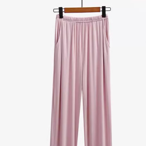 Modal Wide-leg Pants for Women Comfortable lounge pants with Pockets Casual Modal Trousers Women’s Relaxed Fit Modal Pants Stylish Casual