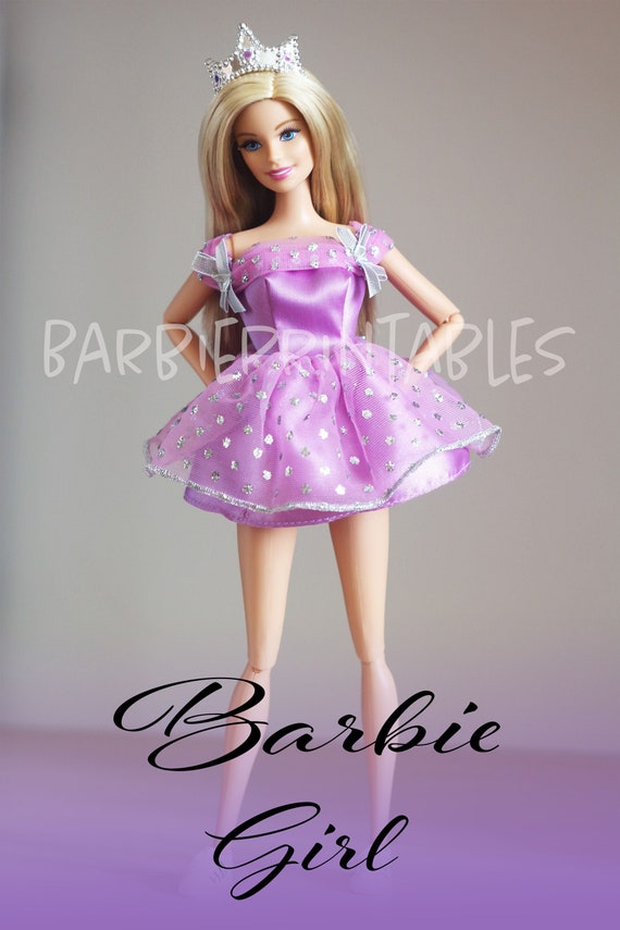 Barbie Living Room Wall Art/ Barbies Just Wanna Get Drunk/fun Printable  Barbie Art/downloadable Barbie Prints 