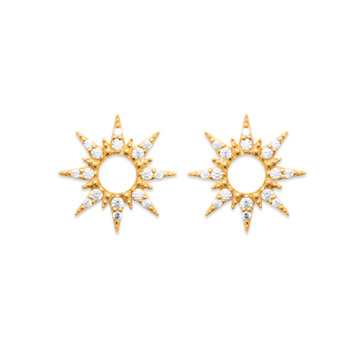 Soleil Earrings - Gold