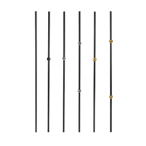 Iron Balusters - Designer Minimalist Sphere Collection - Modern Metal Spindles for Stairs -  - Stair Iron Railing Part