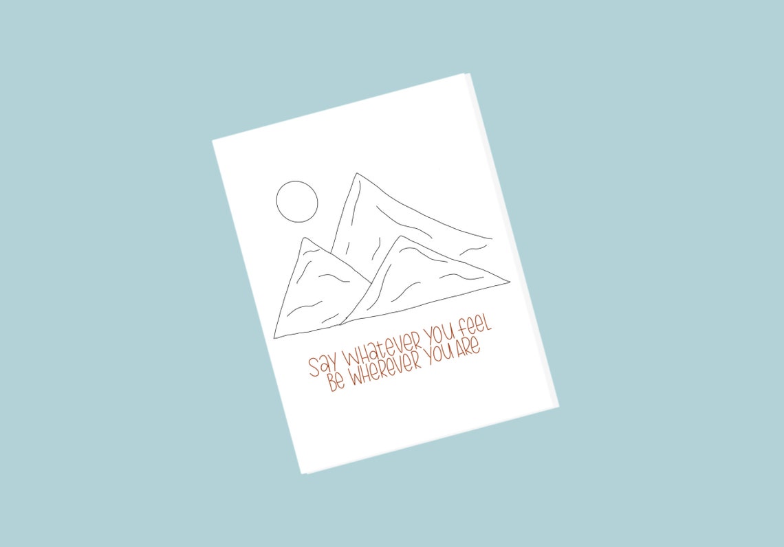 Noah Kahan youre Gonna Go Far Lyrics Card song for a Friend Collection Etsy