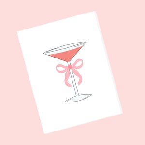 Cosmo Bow Card — Cheers Collection