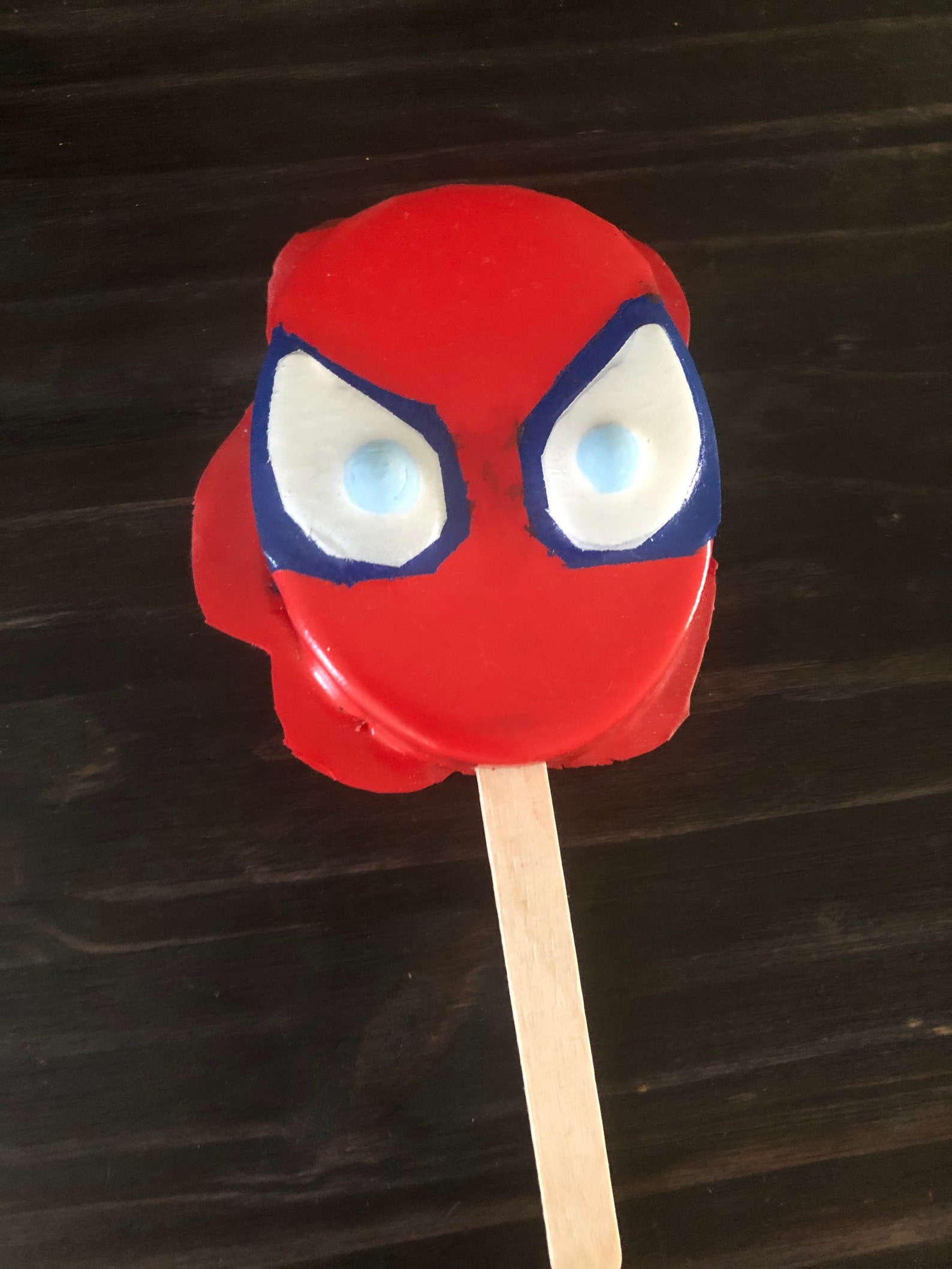 Melting SpiderMan Gumball Eyed Popsicle Etsy
