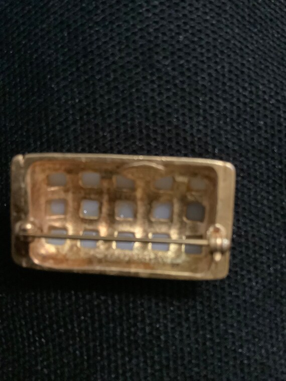 Ultra-Rare Caroll Paris Goldtone Brooch “1” - image 3