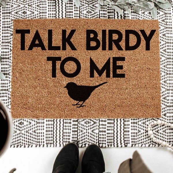 Birder Gifts, Birding Gifts for Bird Nerd, Bird Watchers Gift, Bird Watching Journal, Nice Tits Mugs, Ornithology, Custom Bird Nerd Door Mat