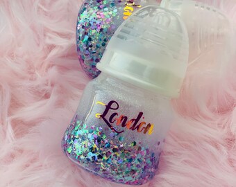 bling baby bottles