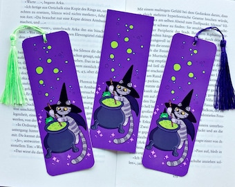 Cat Witch Bookmark