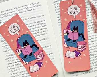 I&#39;m All Booked - Bookmark